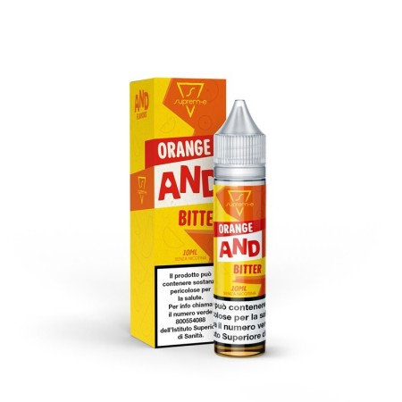 MINI SHOT - Suprem-e - And - ORANGE AND BITTER - aroma 10+10 in flacone da 20ml