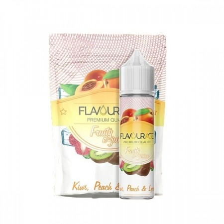 SHOT - Flavourage - Fruity - KIWI PEACH & LYCHEE - aroma 20+40 in flacone da 60ml