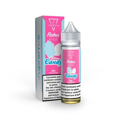 SHOT - Suprem-e - Flavour Bar - COTTON CANDY - aroma 20+40 in flacone da 60ml