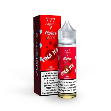 SHOT - Suprem-e - Flavour Bar - COLA ICE - aroma 20+40 in flacone da 60ml