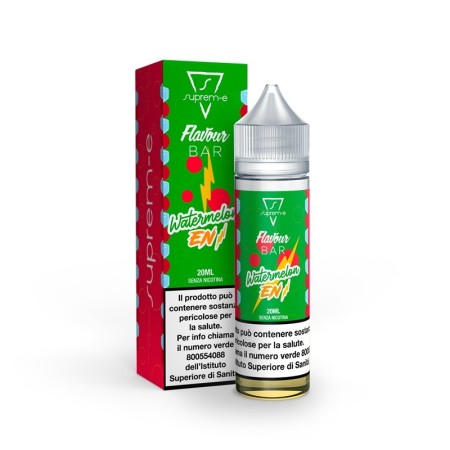 SHOT - Suprem-e - Flavour Bar - WATERMELON ENERGY - aroma 20+40 in flacone da 60ml