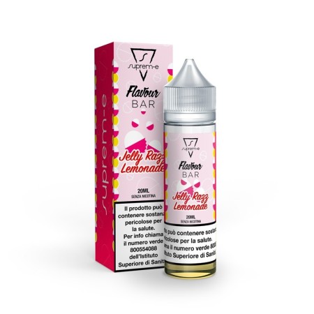 SHOT - Suprem-e - Flavour Bar - JELLY RAZZ LEMONADE - aroma 20+40 in flacone da 60ml