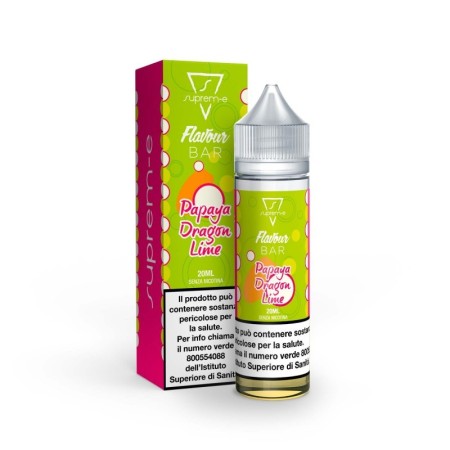 SHOT - Suprem-e - And - PAPAYA DRAGON LIME - aroma 20+40 in flacone da 60ml