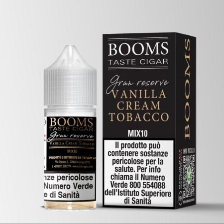 MINI SHOT - TNT Vape - Booms - BOOMS VCT GRAN RESERVE - aroma 10+10 in flacone da 30ml