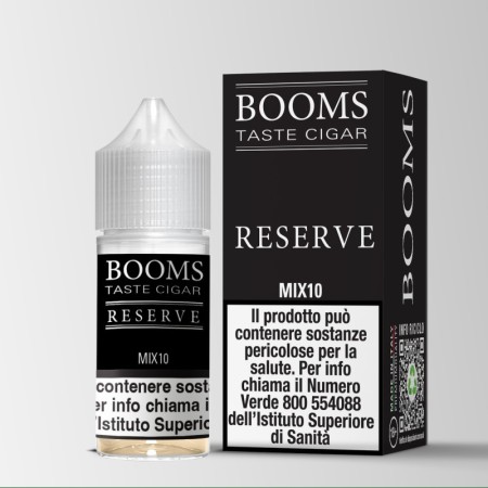 MINI SHOT - TNT Vape - Booms - BOOMS RESERVE - aroma 10+10 in flacone da 30ml