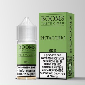 MINI SHOT - TNT Vape - Booms - BOOMS PISTACCHIO - aroma 10+10 in flacone da 30ml