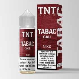 SHOT - TNT Vape - Tabac - CALI - aroma 20+40 in flacone da 60ml