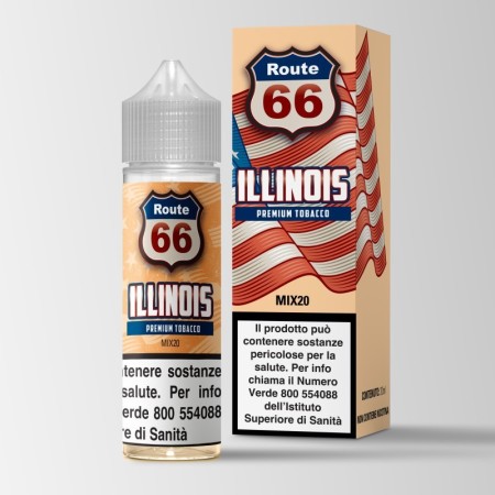 SHOT - TNT Vape - Route 66 - ILLINOIS - aroma 20+40 in flacone da 60ml