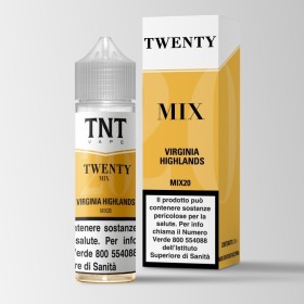 SHOT - TNT Vape - Twenty Mix - VIRGINIA HIGHLANDS - aroma 20+40 in flacone da 60ml