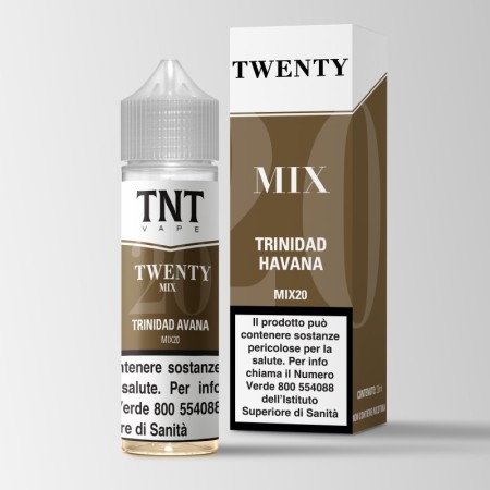 SHOT - TNT Vape - Twenty Mix - TRINIDAD HAVANA - aroma 20+40 in flacone da 60ml