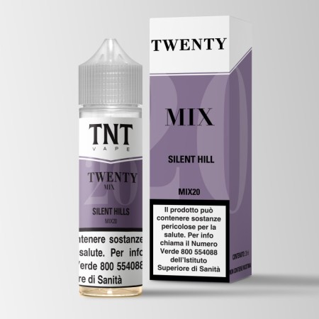 SHOT - TNT Vape - Twenty Mix - SILENT HILL - aroma 20+40 in flacone da 60ml