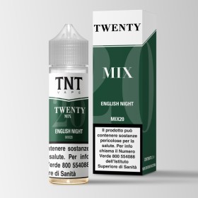 SHOT - TNT Vape - Twenty Mix - ENGLISH NIGHT - aroma 20+40 in flacone da 60ml