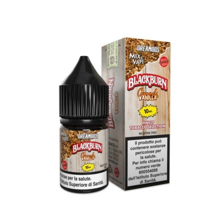 MINI SHOT - Dreamods - Blackburn - CARAMEL & VANILLA - aroma 10+10 in flacone da 10ml