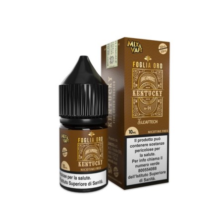 MINI SHOT - Dreamods - Foglia Oro - KENTUCKY - aroma 10+10 in flacone da 10ml