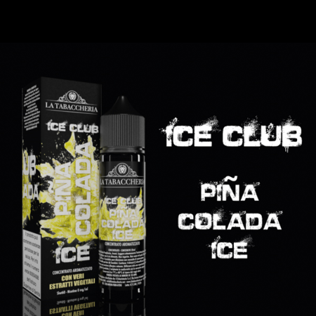 SHOT - La Tabaccheria - Iceclub - PINA COLADA ICE - aroma 20+40 in flacone da 60ml