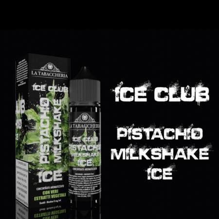 SHOT - La Tabaccheria - Iceclub - PISTACHIO MILKSHAKE ICE - aroma 20+40 in flacone da 60ml