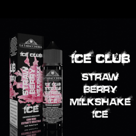 SHOT - La Tabaccheria - Iceclub - STRAWBERRY MILKSHAKE ICE - aroma 20+40 in flacone da 60ml