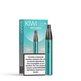 Kiwi Vapor - KIWI GO+ STARTER KIT 500mAh  CON POD PRECARICATA 20mg/ml - Mint Cream