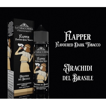 SHOT - La Tabaccheria - Flapper Juice Tobacco - ARACHIDI DEL BRASILE - aroma 20+40 in flacone da 60ml