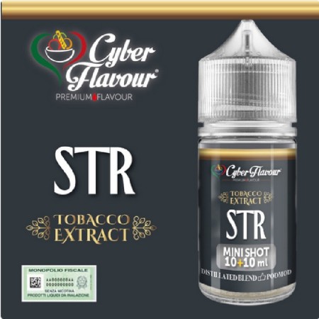 MINI SHOT - Cyber Flavour - Tobacco Extract - STR - aroma 10+10 in flacone da 30ml