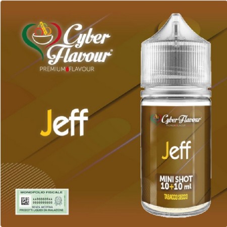 MINI SHOT - Cyber Flavour - JEFF - aroma 10+10 in flacone da 30ml