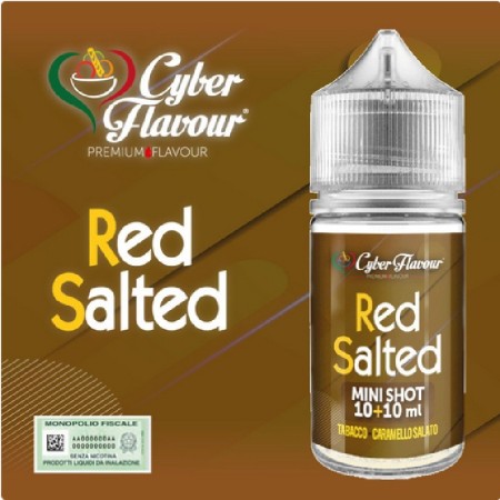 MINI SHOT - Cyber Flavour - RED SALTED - aroma 10+10 in flacone da 30ml