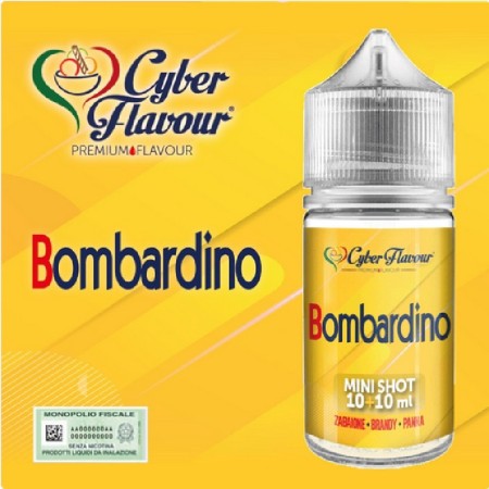 MINI SHOT - Cyber Flavour - BOMBARDINO - aroma 10+10 in flacone da 30ml