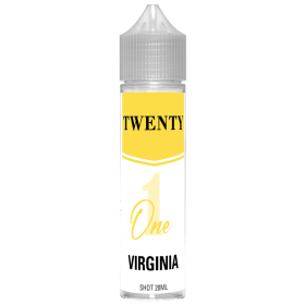 SHOT - TNT Vape - Twenty One - VIRGINIA - aroma 20+40 in flacone da 60ml