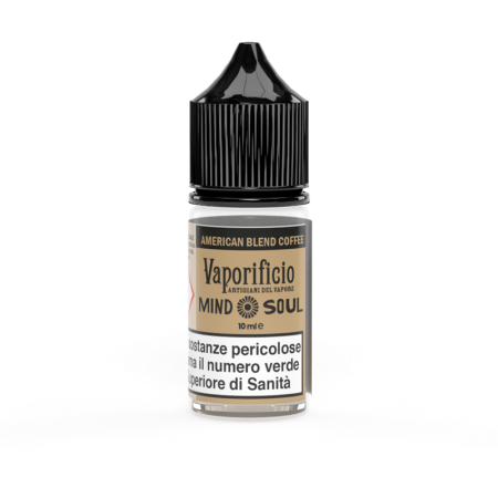 MINI SHOT - Vaporificio - Mind Soul - AMERICAN BLEND COFFEE - aroma 10+10 in flacone da 20ml