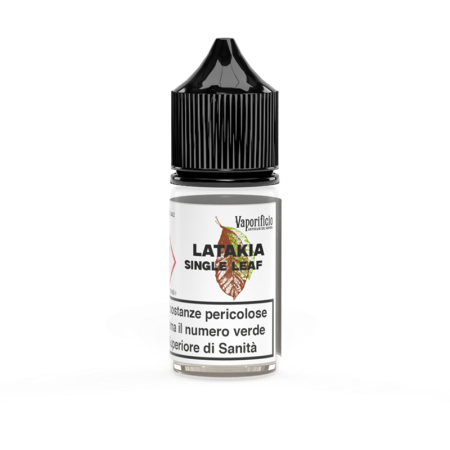 MINI SHOT - Vaporificio - Single Leaf - LATAKIA - aroma 10+10 in flacone da 20ml