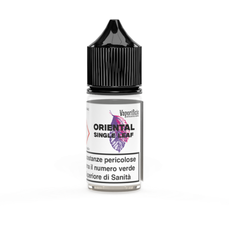 MINI SHOT - Vaporificio - Single Leaf - ORIENTAL - aroma 10+10 in flacone da 20ml