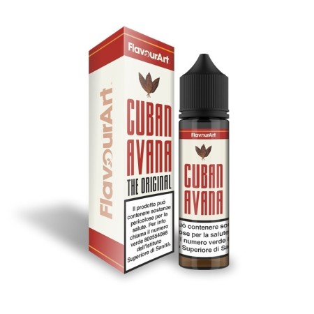 SHOT - Flavour Art - The Original - CUBAN AVANA - aroma 20+40 in flacone da 60ml