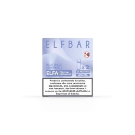 ElfBar - ELFA POD PRECARICATE 20mg/ml - BLUE RAZZ LEMONADE - 2 PEZZI