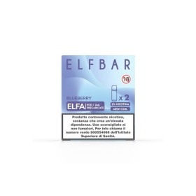 ElfBar - ELFA POD PRECARICATE 20mg/ml - BLUEBERRY - 2 PEZZI