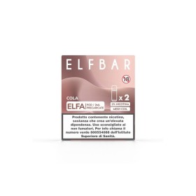 ElfBar - ELFA POD PRECARICATE 20mg/ml - COLA - 2 PEZZI