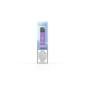 ElfBar - ELFA STARTED KIT 550mAh CON POD PRECARICATE 20mg/ml - Blueberry Cotton Candy