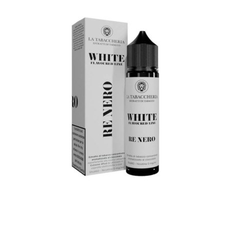 SHOT - La Tabaccheria - WHITE RE NERO FLAVOURED - aroma 20+40 in flacone da 60ml