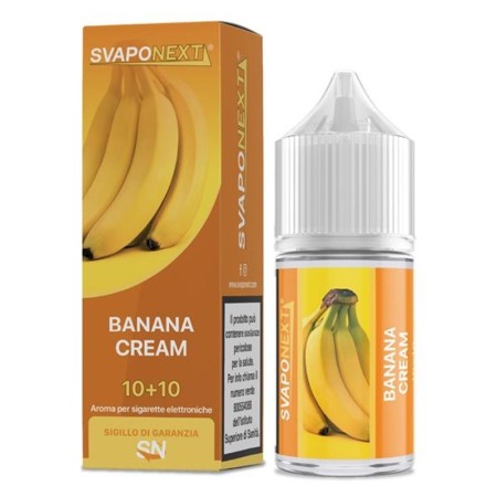 MINI SHOT - SvapoNext - Starter Flavour - BANANA CREAM - aroma 10+10 in flacone da 30ml