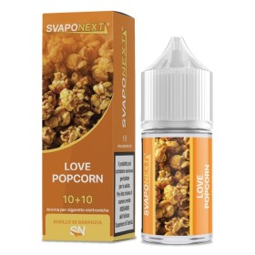 MINI SHOT - SvapoNext - Starter Flavour - LOVE POPCORN - aroma 10+10 in flacone da 30ml