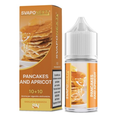 MINI SHOT - SvapoNext - Starter Flavour - PANCAKES AND APRICOT - aroma 10+10 in flacone da 30ml