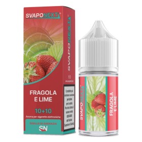 MINI SHOT - SvapoNext - Starter Flavour - FRAGOLA E LIME - aroma 10+10 in flacone da 30ml