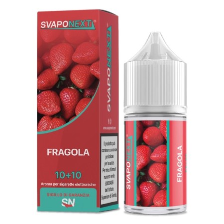 MINI SHOT - SvapoNext - Starter Flavour - FRAGOLA - aroma 10+10 in flacone da 30ml