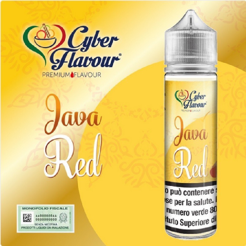 SHOT - Cyber Flavour - Java - RED - aroma 20+40 in flacone da 60ml