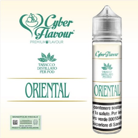 SHOT - Cyber Flavour - Tabacco Distillato per Pod - ORIENTAL - aroma 20+40 in flacone da 60ml