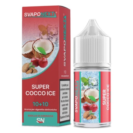 MINI SHOT - SvapoNext - Starter Flavour - SUPER COCCO ICE - aroma 10+10 in flacone da 30ml