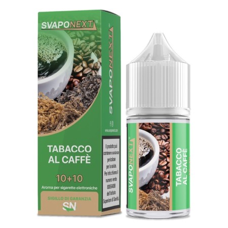 MINI SHOT - SvapoNext - Starter Flavour - TABACCO AL CAFFE' - aroma 10+10 in flacone da 30ml