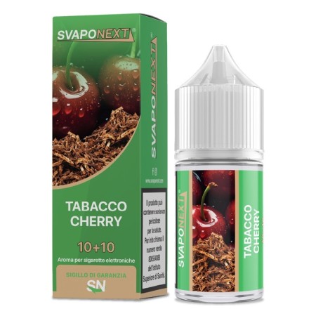 MINI SHOT - SvapoNext - Starter Flavour - TABACCO CHERRY - aroma 10+10 in flacone da 30ml