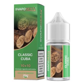 MINI SHOT - SvapoNext - Starter Flavour - CLASSIC CUBA - aroma 10+10 in flacone da 30ml