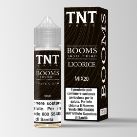 SHOT - TNT Vape - Booms - BOOMS LICORICE - aroma 20+40 in flacone da 60ml