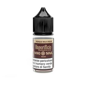 MINI SHOT - Vaporificio - Mind Soul - PERIQUE MILK CREAM - aroma 10+10 in flacone da 20ml